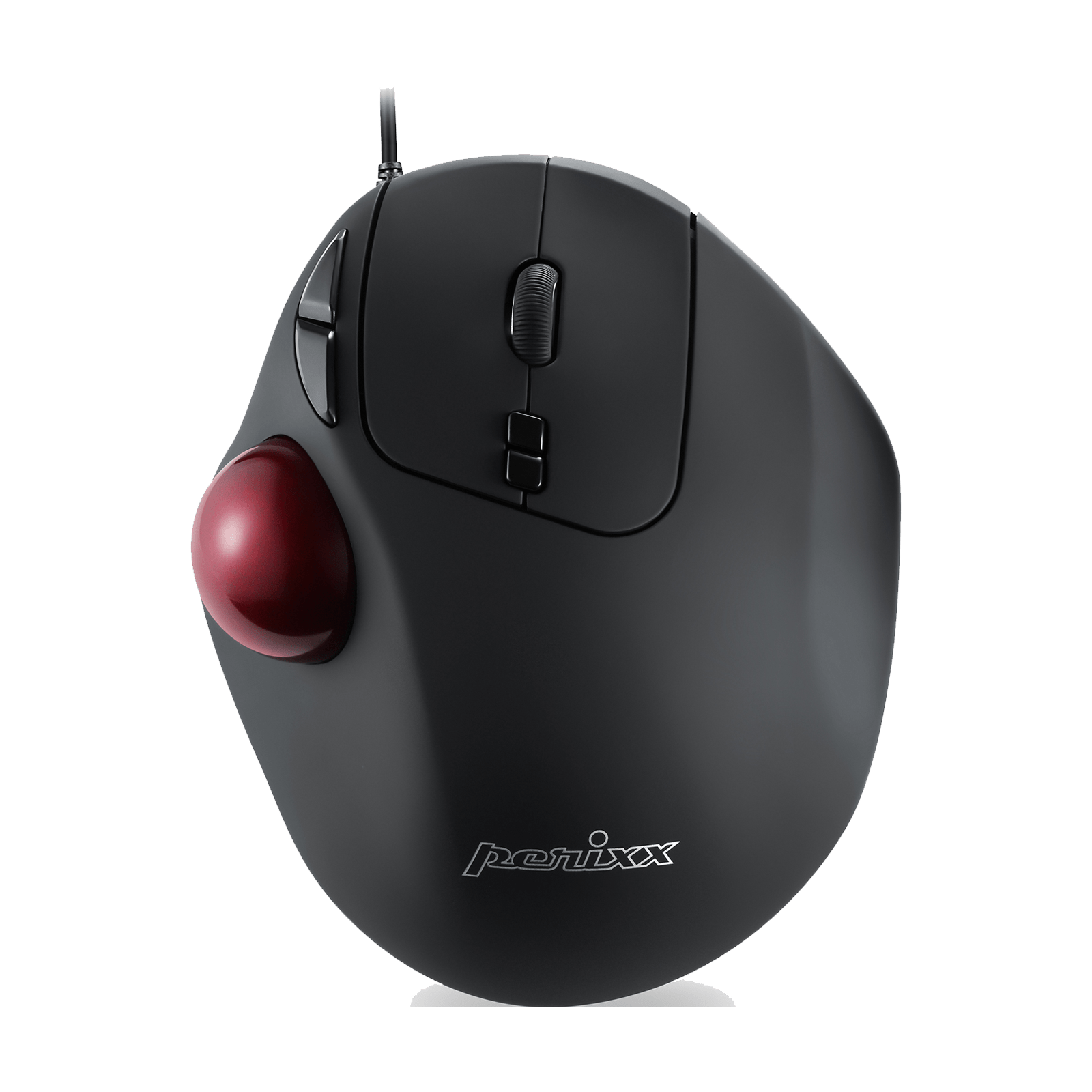 PERIMICE-517 Wired Ergonomic Vertical Trackball Mouse with Silent PERIMICE-517 Wired Ergonomic Vertical Trackball Mouse with Silent