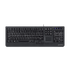 PERIBOARD-313 - Wired Backlit Touchpad Keyboard Extra USB Ports with standard layout plus a touchpad