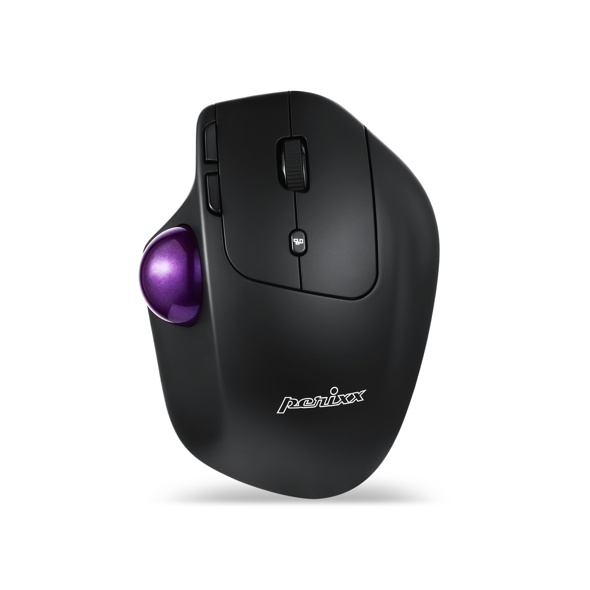 PERIMICE-720 - Wireless 2.4G & Bluetooth Ergonomic Trackball Mouse – Perixx  USA