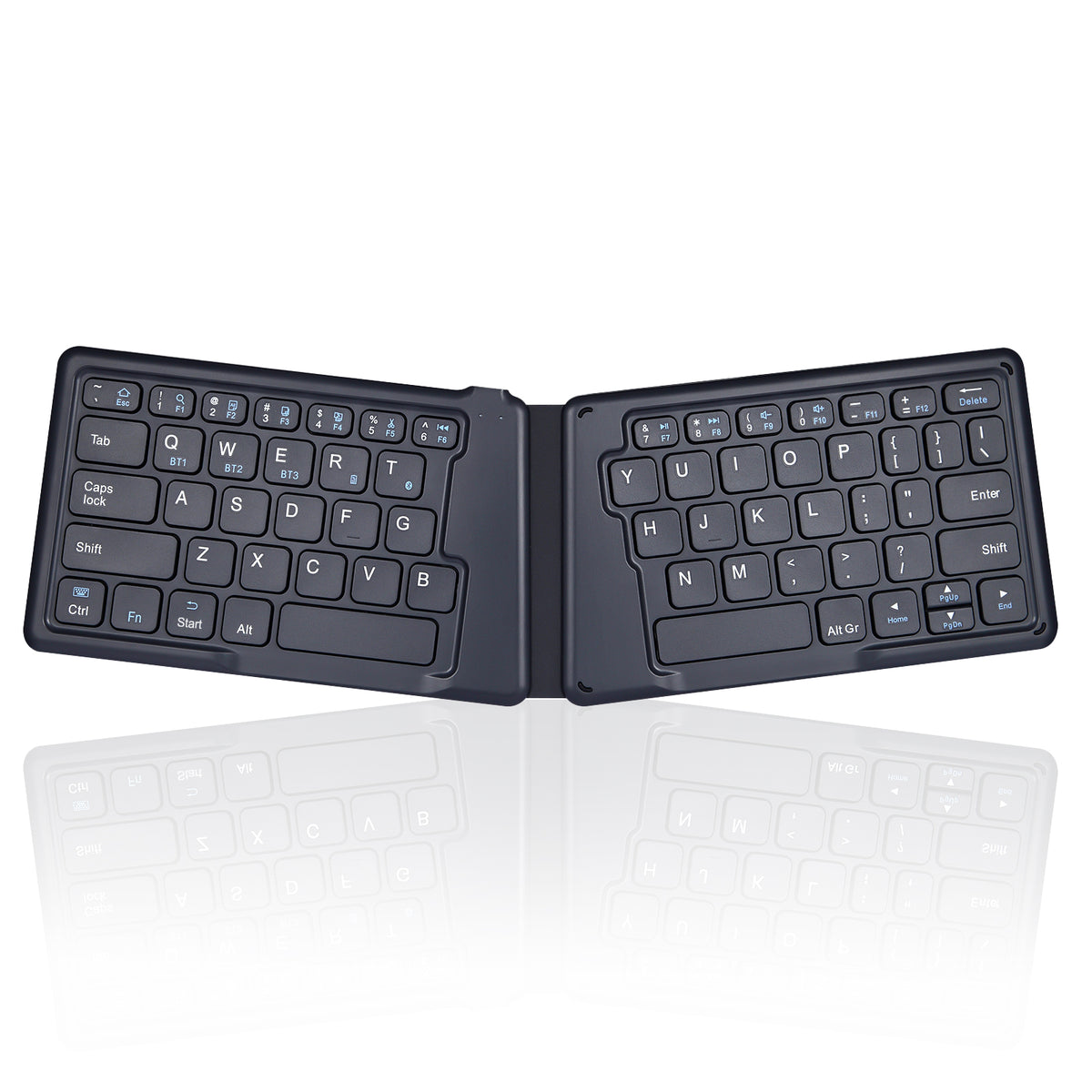 Perixx PERIBOARD-805E Portable Bluetooth Mini Ergonomic Keyboard - English (US) / Bluetooth