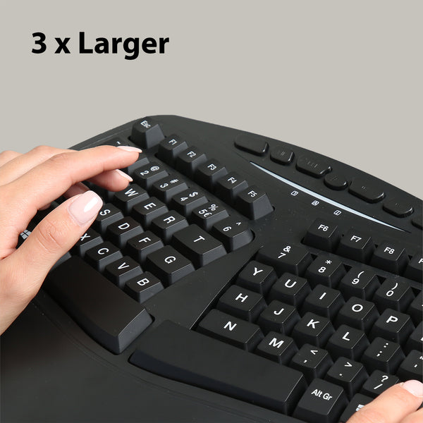 Big print keys