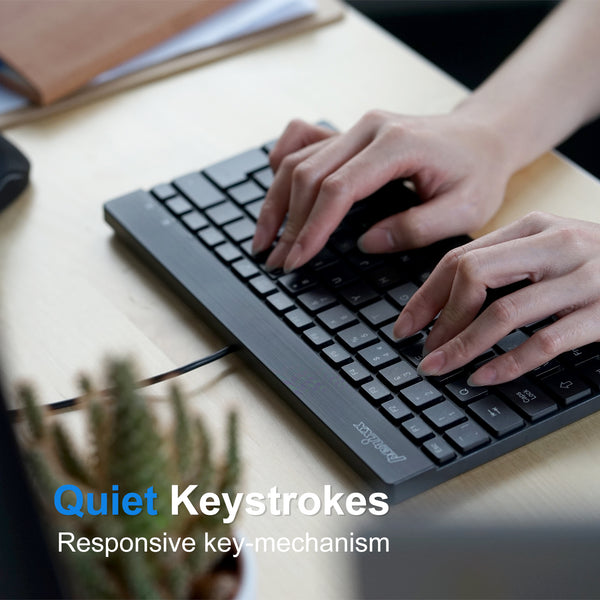 COMFORTABLE AND QUIET KEYS