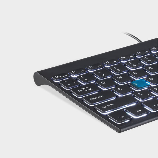 Comfortable typing feeling