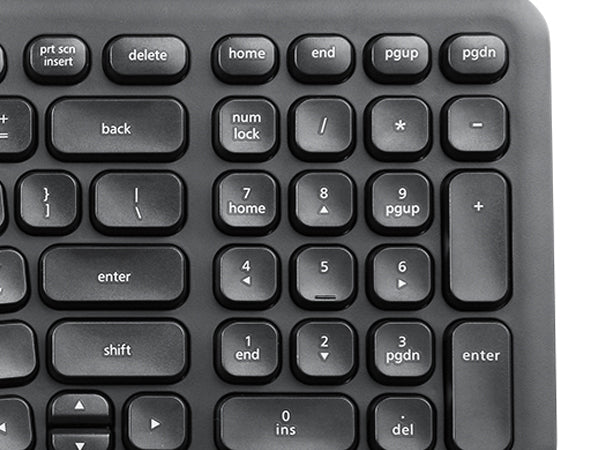 Integrated Numpad