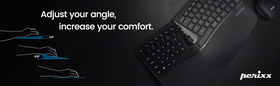ergonomic keyboard mouse combo