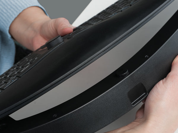 Cushioned Wrist Rest & Detachable Tilt Base