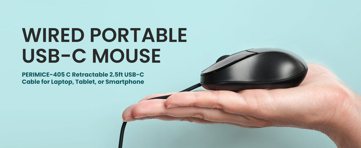 PERIMICE-405 C Retractable Mouse