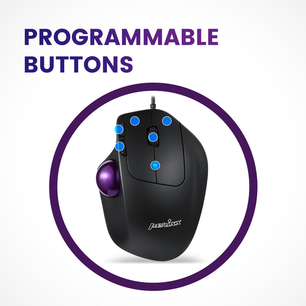 Six programmable buttons