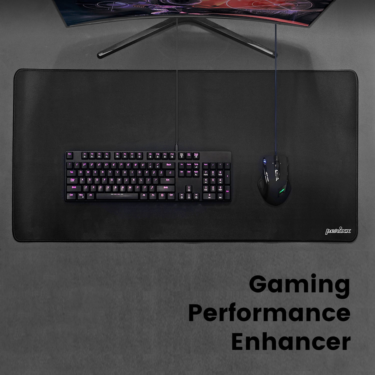 Mosuepay MX-2000 Wired Programmable Gaming Mouse, up to 5600 DPI - Perixx USA