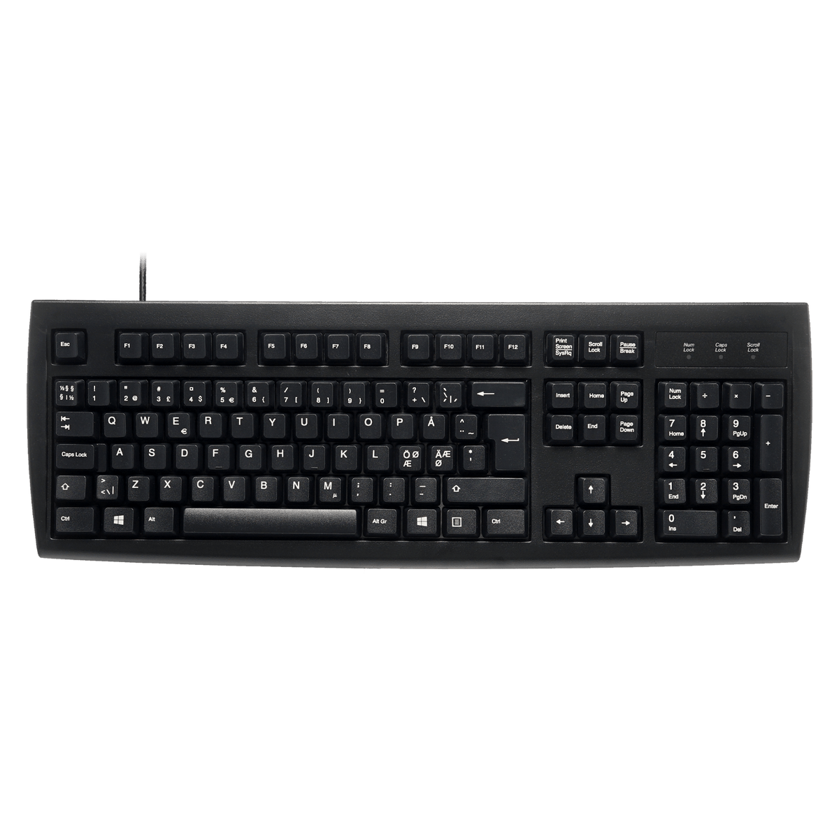 PERIBOARD-107 Wired PS/2 Full Size Keyboard - Perixx USA