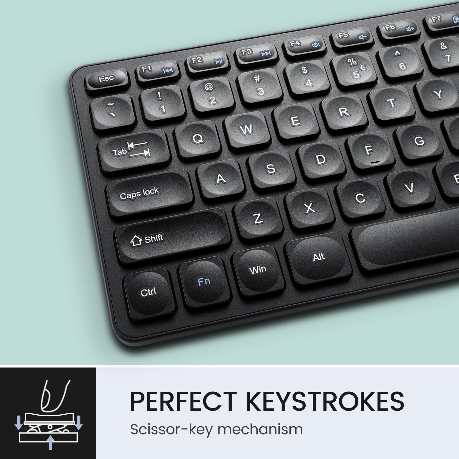 Perixx Periboard-515 H Plus Wired Mini USB Keyboard With Touchpad AND 2 Hubs P Per Perixx Periboard-515 H Plus Wired Mini USB Keyboard With Touchpad AND 2 Hubs P Per