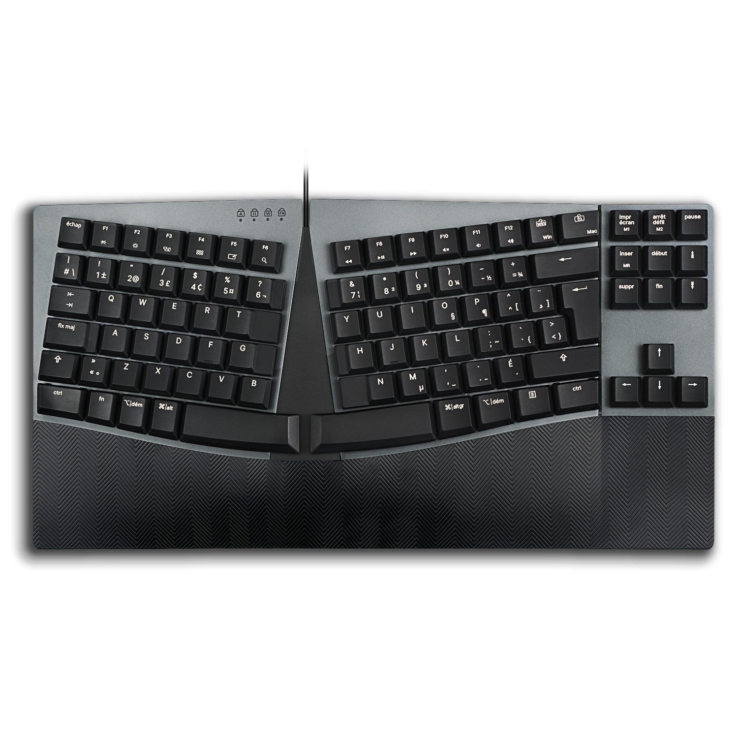 PERIBOARD-335 Compact Ergo-Mechanical Keyboard - Perixx USA