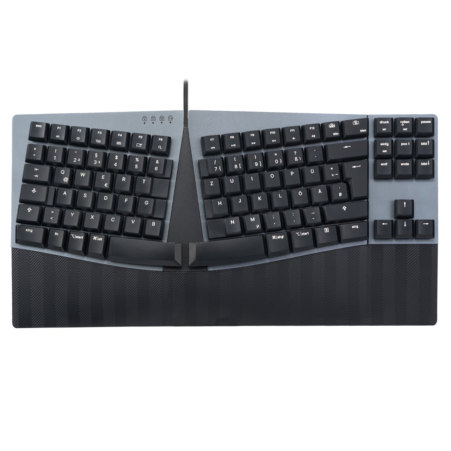 PERIBOARD-335 Compact Ergo-Mechanical Keyboard - Perixx USA