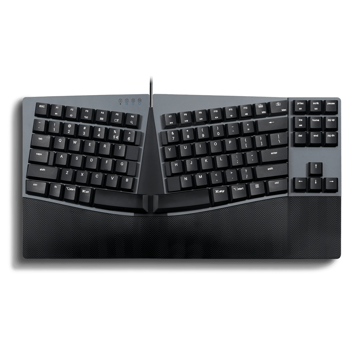 PERIBOARD-335 Compact Ergo-Mechanical Keyboard - Perixx USA