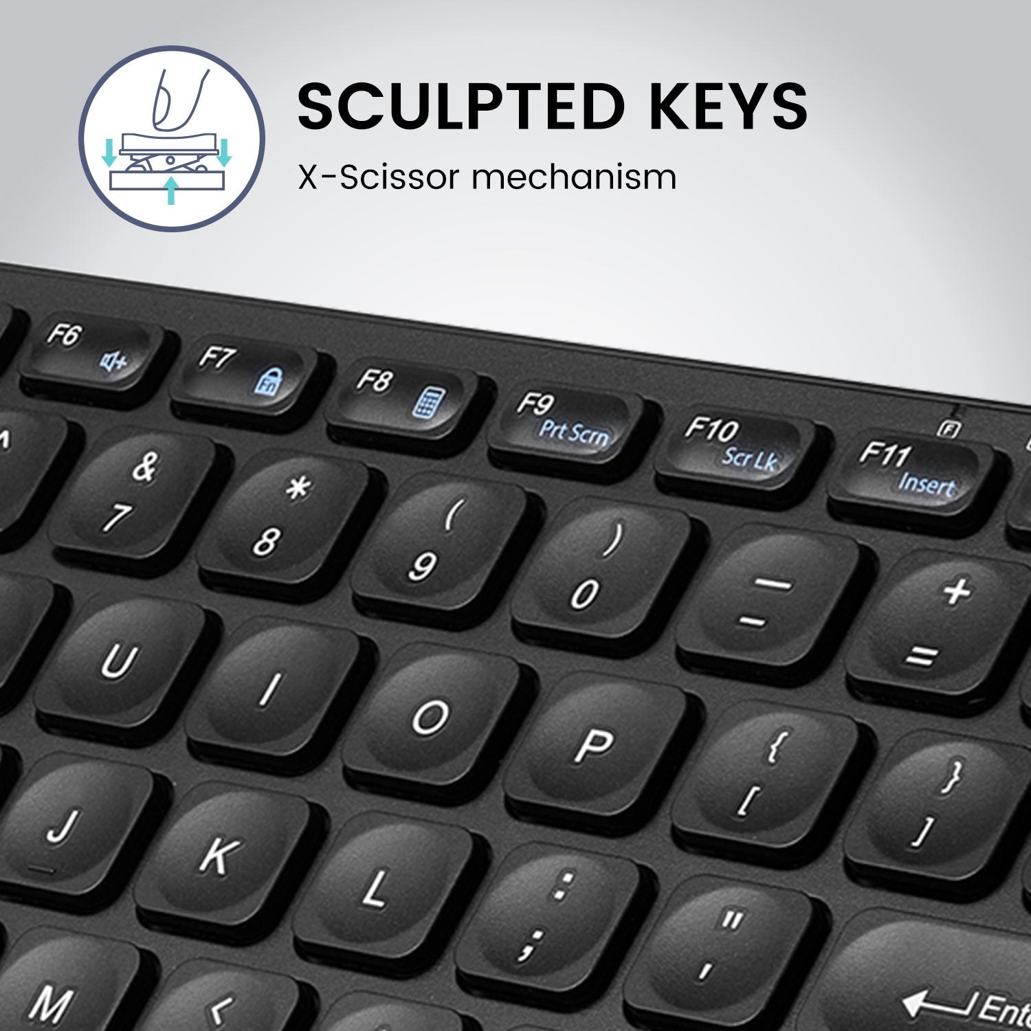 PERIBOARD-416 Wired Mini USB Keyboard with 4 Hubs - Perixx USA
