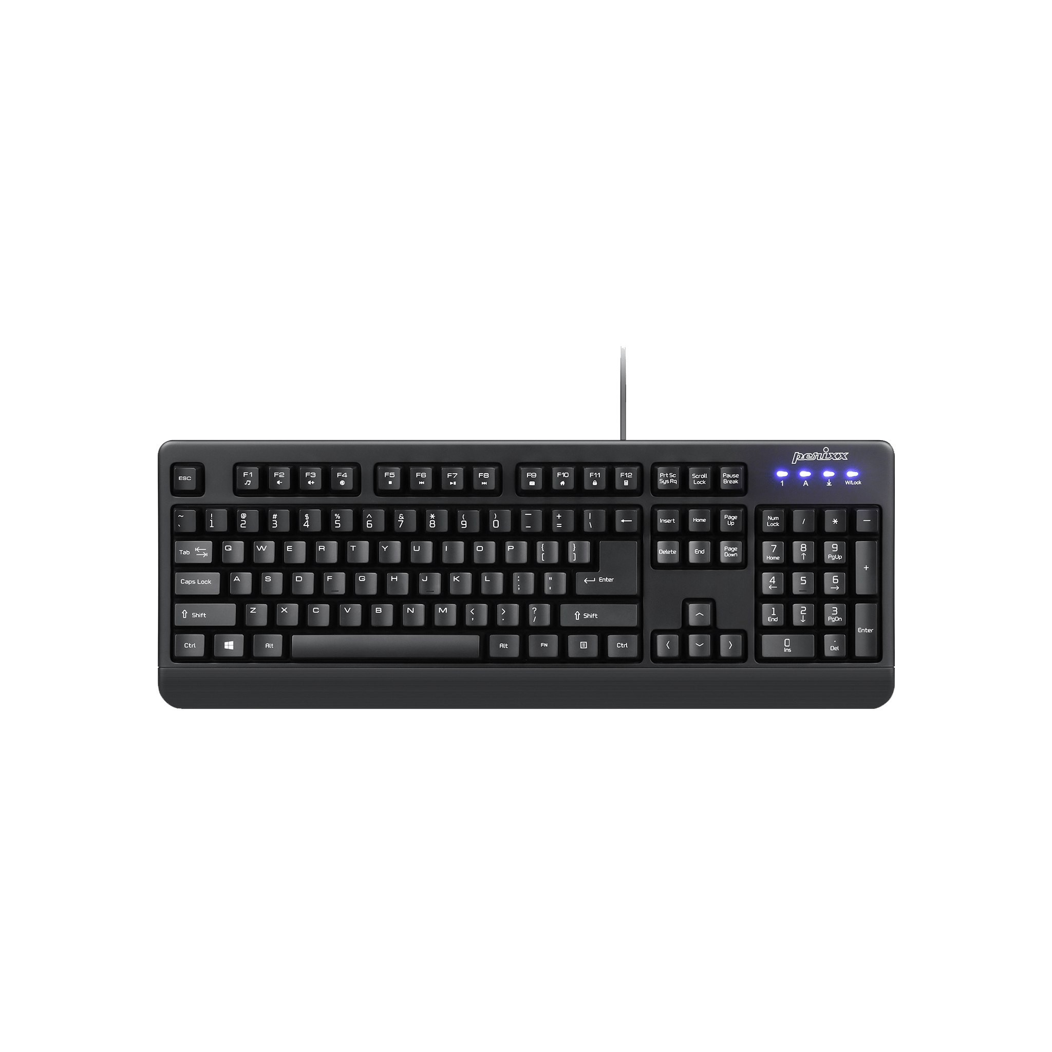 PERIBOARD-517 Wired Waterproof and Dustproof Keyboard - Perixx USA