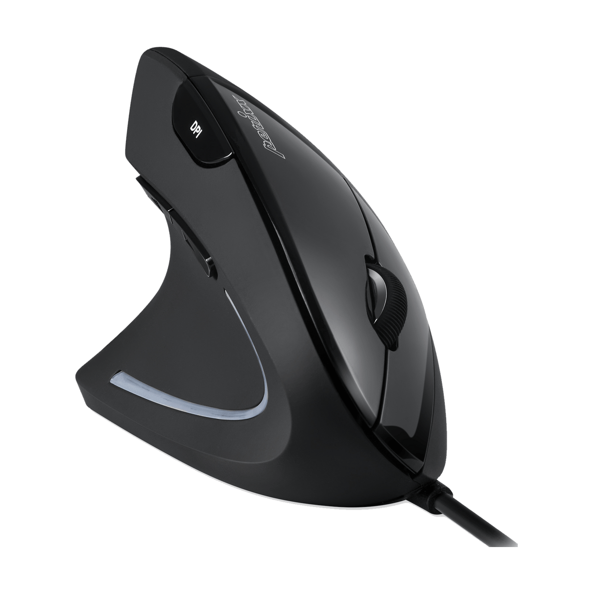 Perixx PERIMICE-513 L Wired Left-Handed Ergonomic Vertical Mouse - USB Type-A