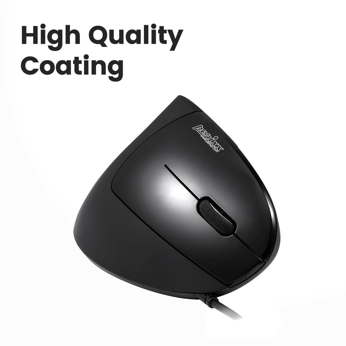 PERIMICE-513 Wired Ergonomic Vertical Mouse - Perixx USA