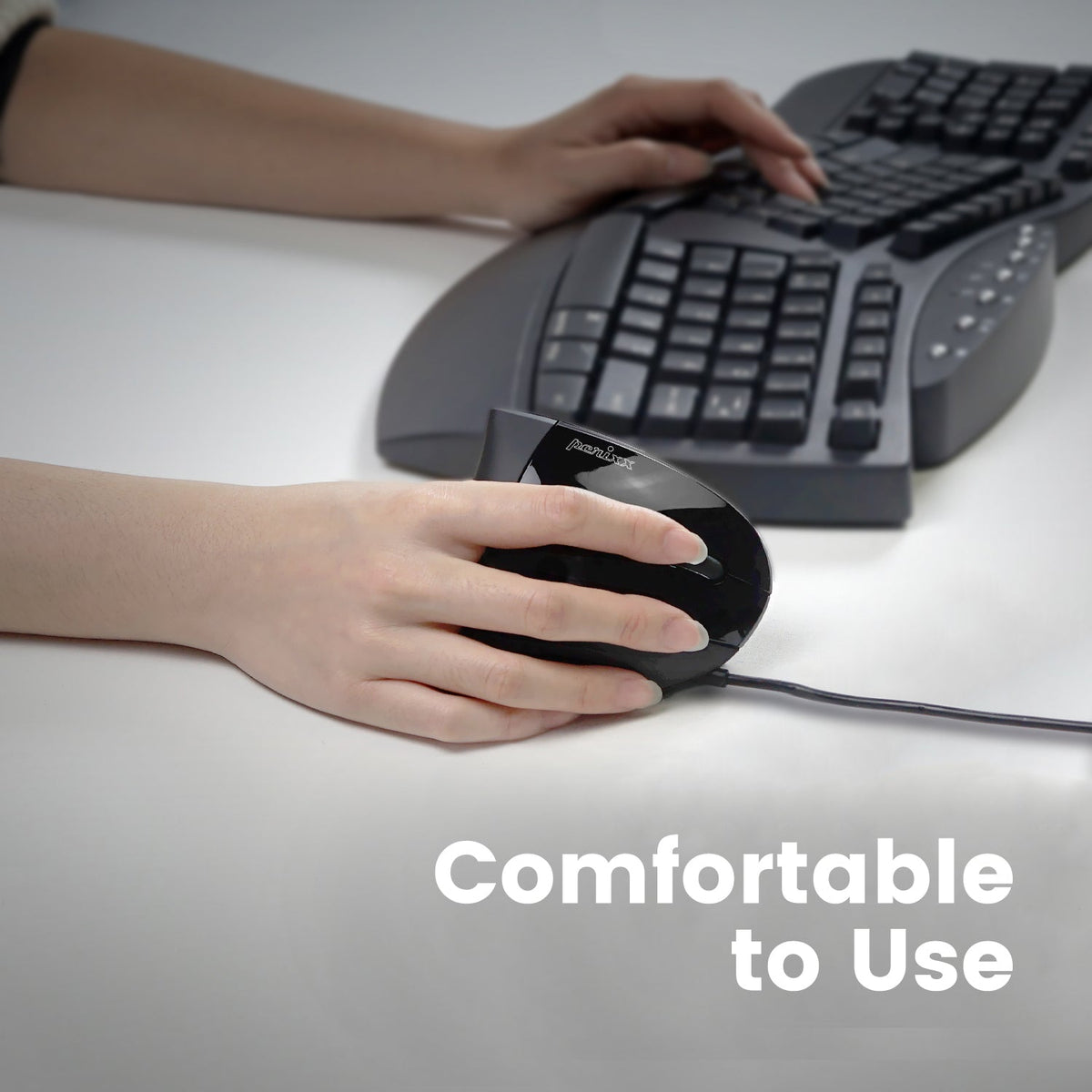 PERIMICE-513 Wired Ergonomic Vertical Mouse - Perixx USA