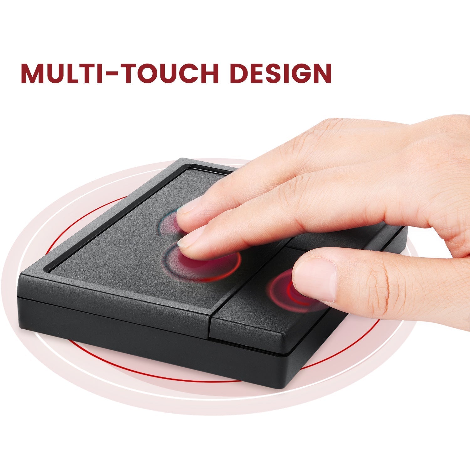 Perixx PERIPAD-506 Wired USB Touchpad - Large Slim Detachable Touchpad For Desktop & Laptop Computers