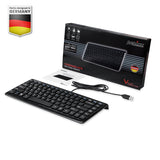 PERIBOARD-407 B - Wired 75% Keyboard with package and user manual.