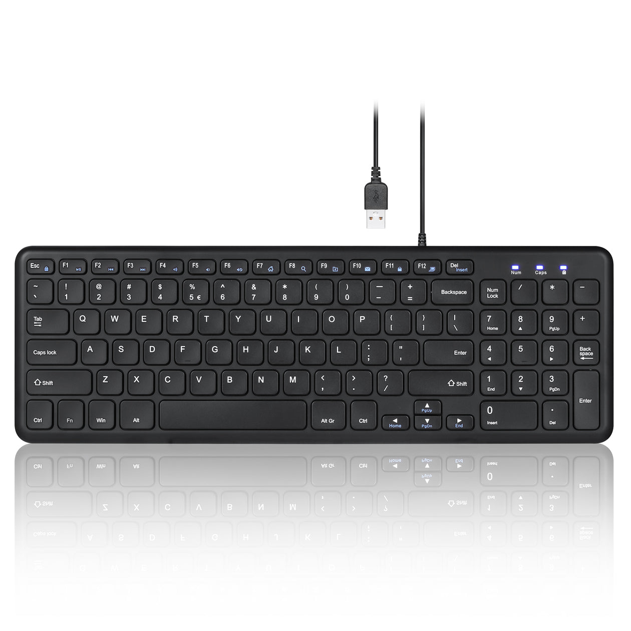 PERIBOARD-213 U Wired 90% Keyboard Scissor NumPad Multimedia – Perixx USA