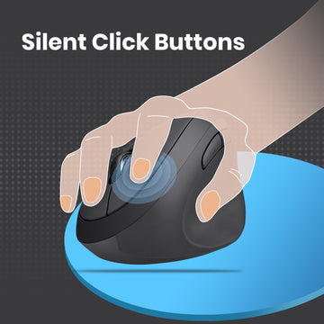 PERIMICE-719-Wireless Ergonomic Vertical Mouse Silent Click - Small –  Perixx USA