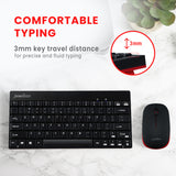 PERIDUO-712 B - Wireless Mini Combo (75% Keyboard) Black