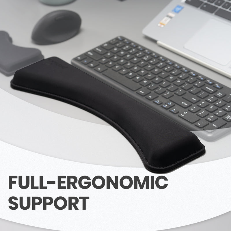 PERIPRO-511 - Ergonomic Keyboard Wrist Rest Pad (Compact). Full ergonomic support.