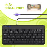 PERIBOARD-409 P - Mini 75% PS/2 Keyboard ONLY for PS/2 serial port..