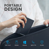 PERIPAD-704 - Wireless Touchpad with Large Tracking Surface and Multigesture Control