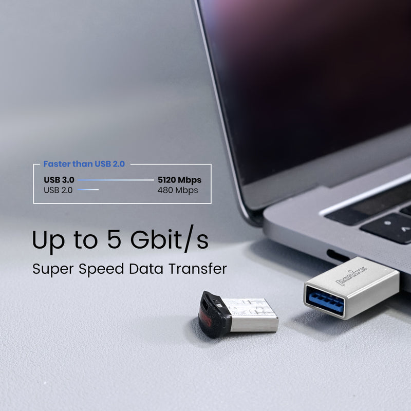 PERIPRO-404 - USB-A to USB-C Dongle Adapter
