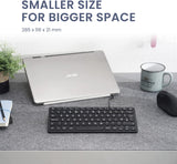 Perixx PERIBOARD-432 Wired Mini USB Keyboard with Large Print Letters