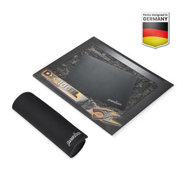 INPHIC PD100 Mouse Pad - Computer Mouse Mat with Anti-Slip Rubber Base,  Easy Gliding, Durable Materials