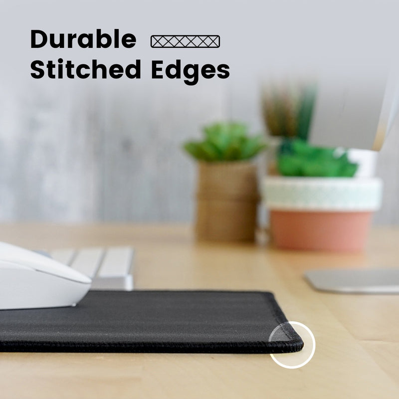 DX-1000 - Mouse Pad Stitched Edges waterproof (L) with durable stitched edges