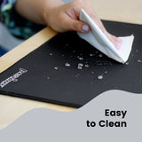 DX-1000 - Mouse Pad Stitched Edges waterproof (XXL) is easy to clean