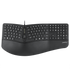 PERIBOARD-330 - Wired Backlit Ergonomic Keyboard with Adjustable Palm Rest