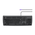 PERIBOARD-107 - PS/2 Black Standard Keyboard
