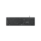 PERIBOARD-117 - Wired Standard Keyboard with Large Print Letters