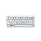 PERIBOARD-407 W - Wired piano White Mini 75% Keyboard Scissor Keys