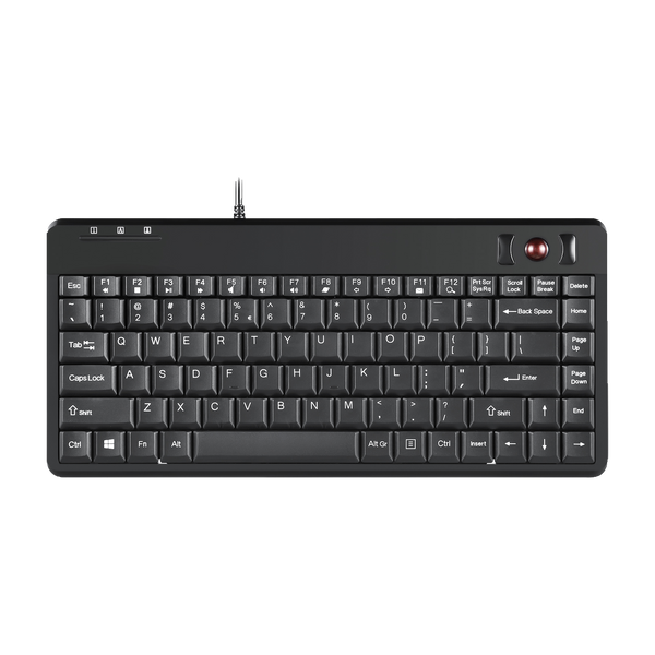 PERIBOARD-505 H PLUS - Wired Mini Trackball Keyboard 75%