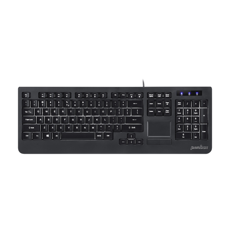 PERIBOARD-513 - Wired Touchpad Keyboard 100%