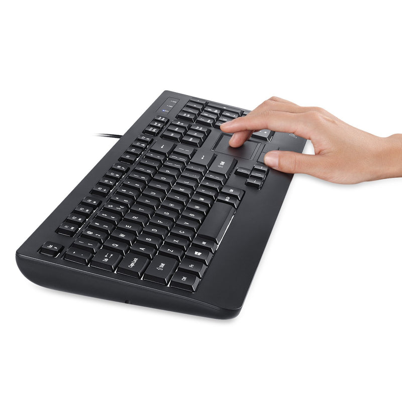 PERIBOARD-313 - Wired Backlit Touchpad Keyboard Extra USB Ports