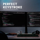 PERIBOARD-328 - Backlit Mechanical Standard Keyboard with perfect keystroke