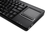 PERIBOARD-515 H PLUS - Wired Touchpad Keyboard 75% extra USB ports. Built-in touchpad on the right side of the keyboard instead of numpad.