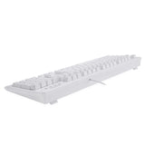 PERIBOARD-517 W - Wired White Waterproof and Dustproof Keyboard 100% with tilt design and adjustable tilt stands