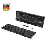 PERIBOARD-716 III - Wireless Touchpad Keyboard 75% Quiet Keys with package, USB receiver and user manual.