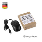 PERIMICE-209 U - Wired USB Mouse with package. Logo Free.