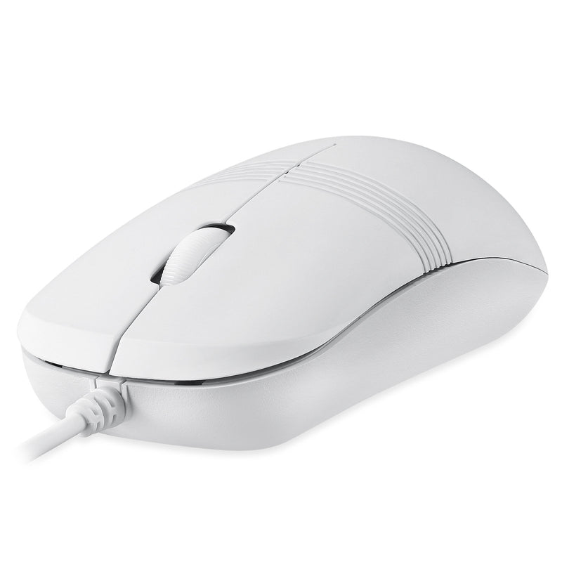 PERIMICE-503 W - Wired White Waterproof Mouse.