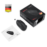PERIMICE-715 II - Wireless Ergonomic Vertical Mouse with package and user manual